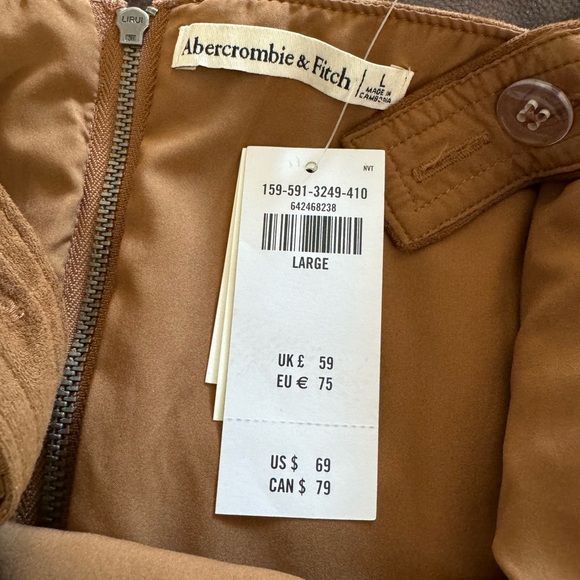 Abercrombie and fitch overall suede dress - Picture 3 of 3